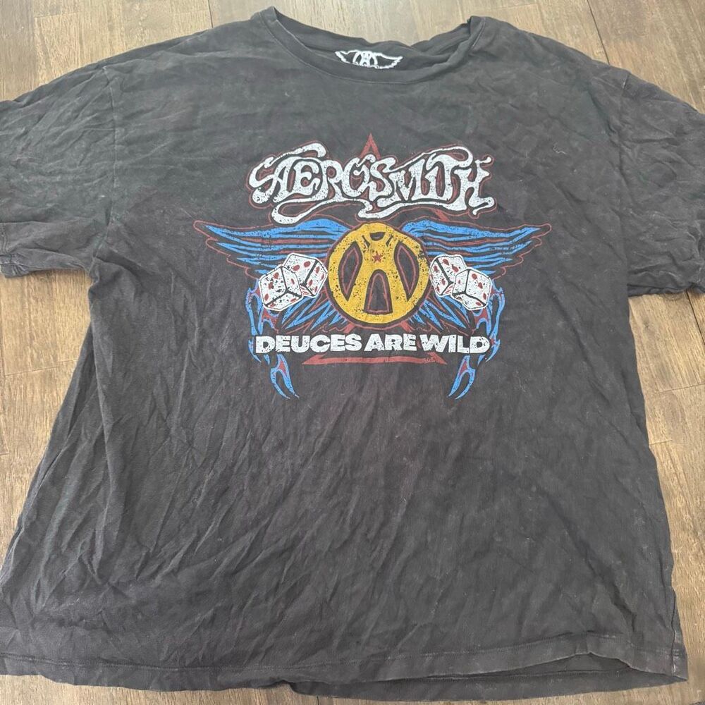 Aerosmith Deuces are Wild Tee XL